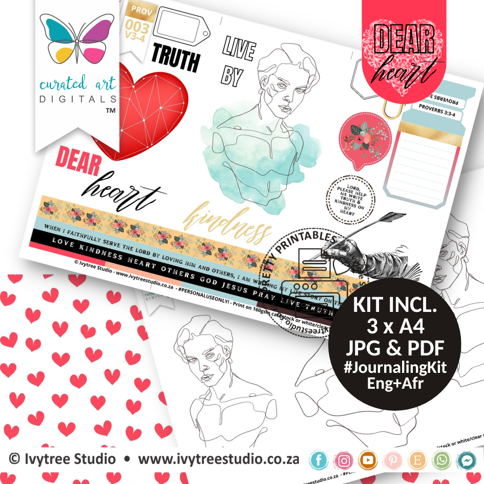 Kindness - Journaling Kit - Dear Heart Collection