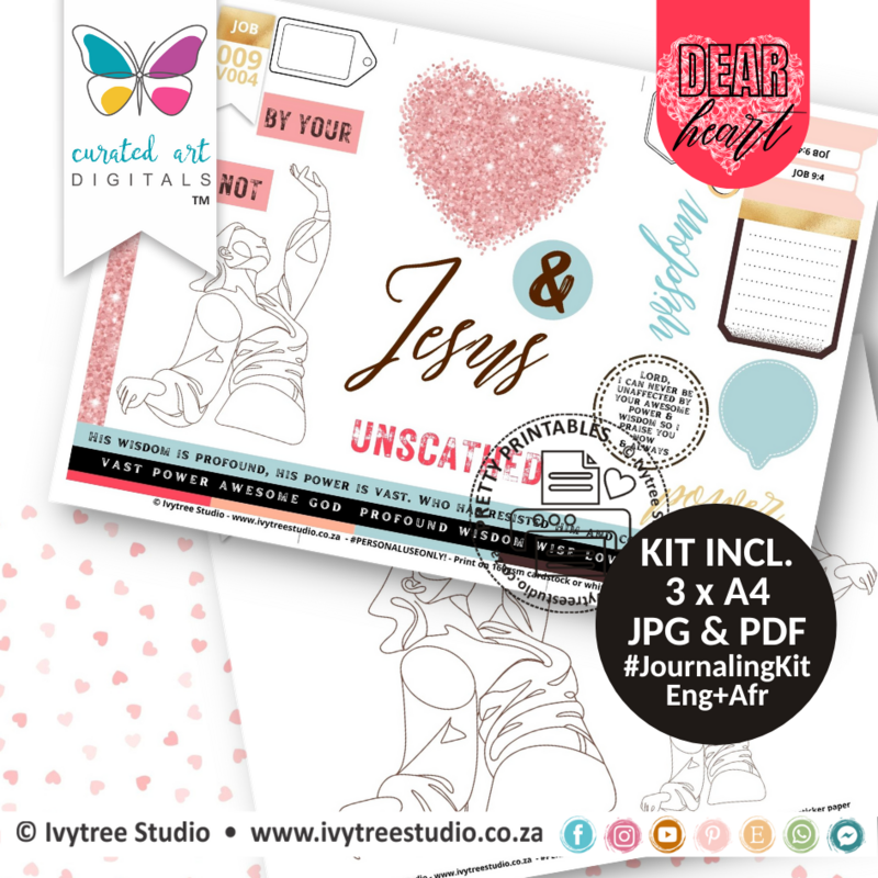 Unscathed - Journaling Kit - Dear Heart Collection