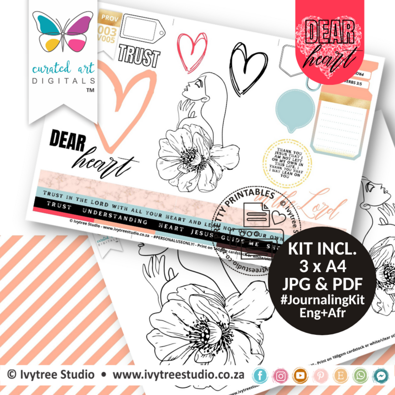 Trust in the Lord - Journaling Kit - Dear Heart Collection
