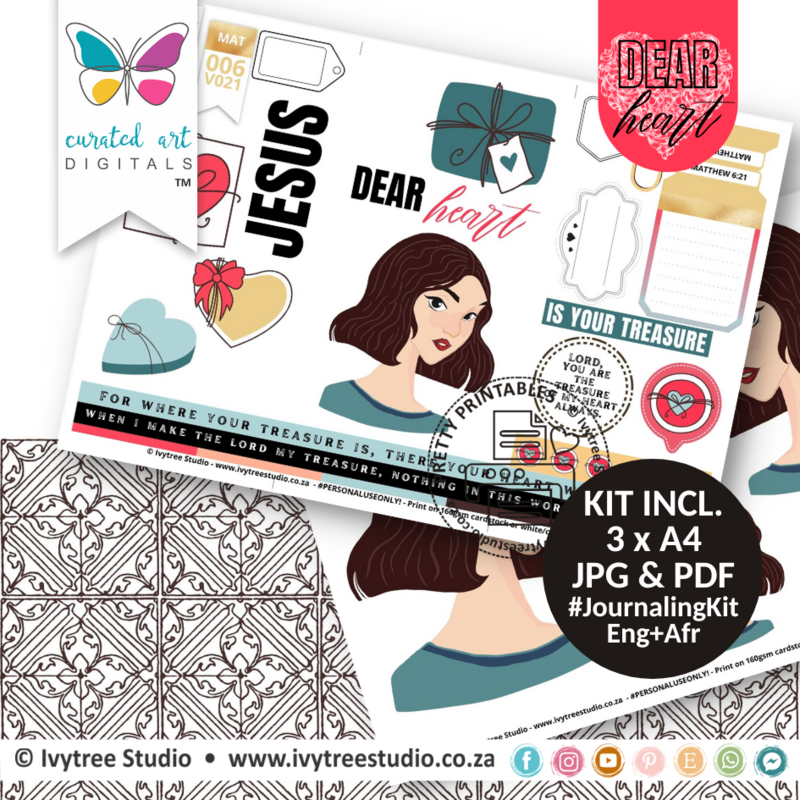 Jesus is your Treasure - Journaling Kit - Dear Heart Collection