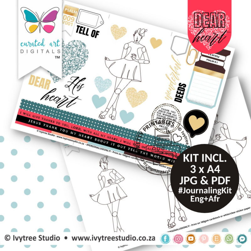 Wonderful Deeds - Journaling Kit - Dear Heart Collection