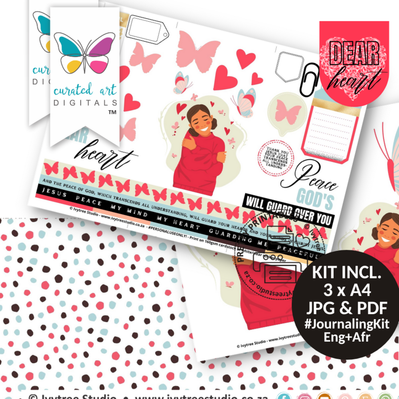 Peace Guard - Journaling Kit - Dear Heart Collection