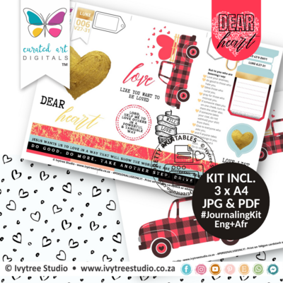 Love List - Journaling Kit - Dear Heart Collection
