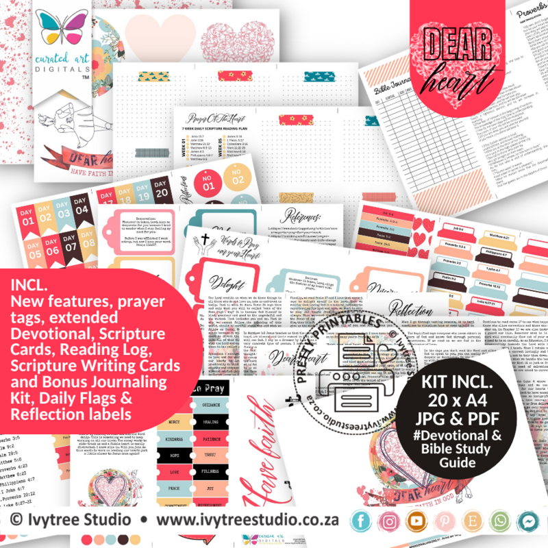 Devotional &amp; Bible Study Guide - Dear Heart Collection