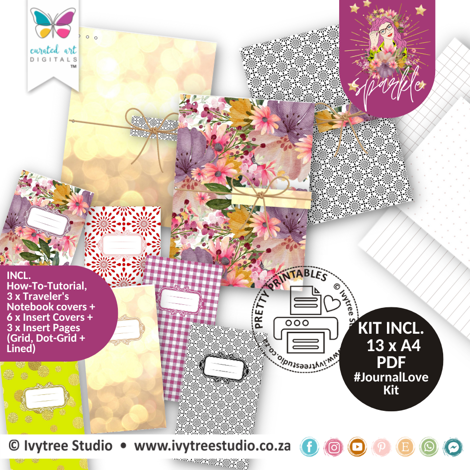 Journal Love Kit - Sparkle&amp;Shine Collection