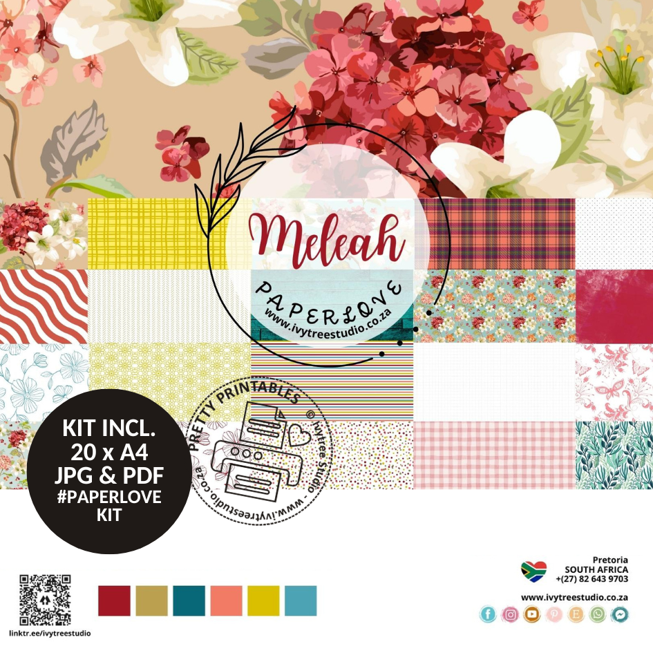 Paperlove Kit - Meleah Collection - LillyB Design