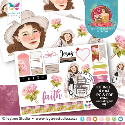 Faith - Journaling Kit - Meleah Collection - LillyB Design