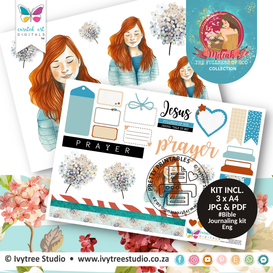 Prayer - Journaling Kit - Meleah Collection - LillyB Design