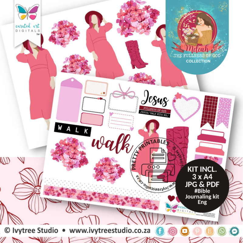 Walk - Journaling Kit - Meleah Collection - LillyB Design