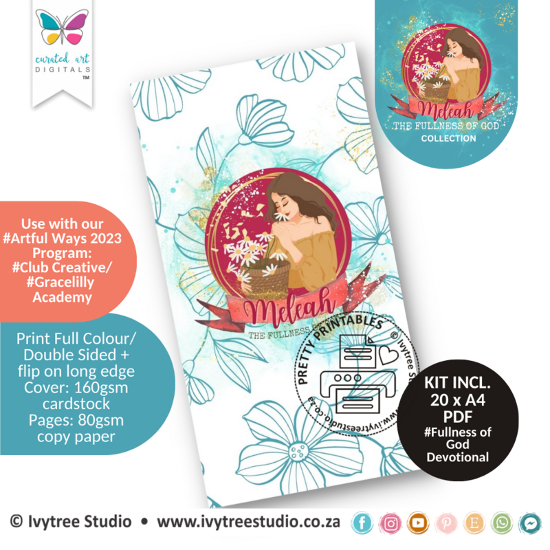 Gracelilly Devotional with Scripture Writing Plan and Scripture Column Cards set - Meleah Collection - LillyB Design