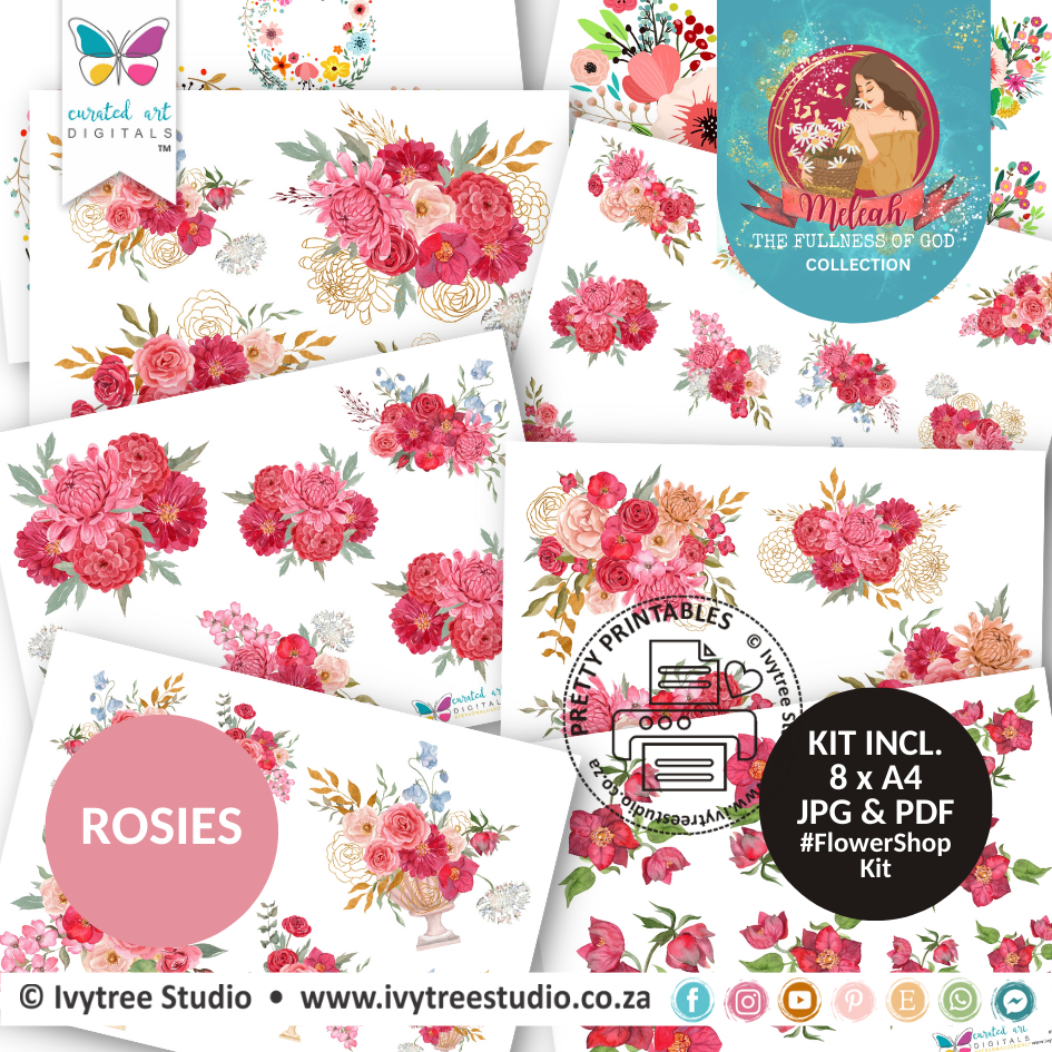 Rosies- Flower Shop Kit - Meleah Collection - LillyB Design