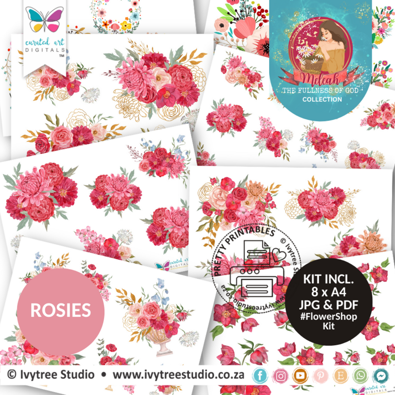 Rosies- Flower Shop Kit - Meleah Collection - LillyB Design