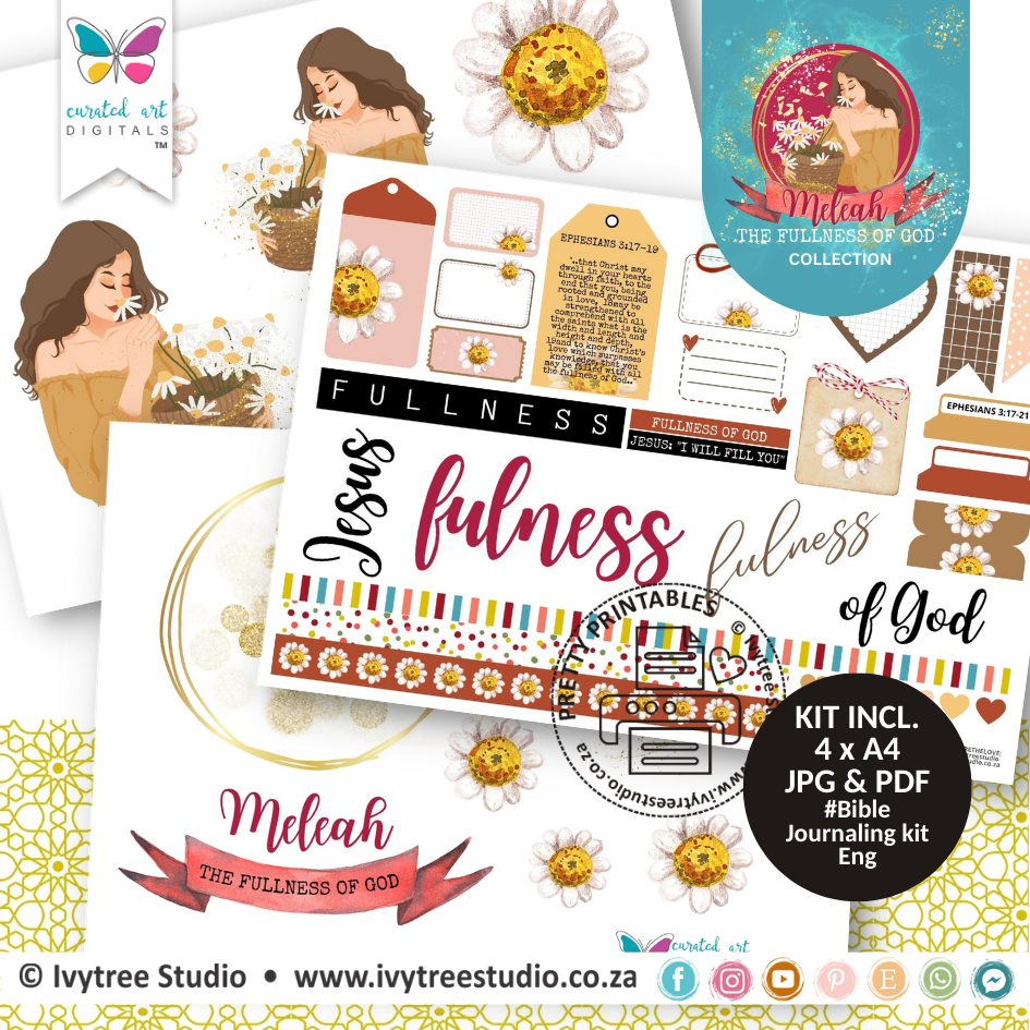 Fullness of God - Journaling Kit - Meleah Collection - LillyB Design