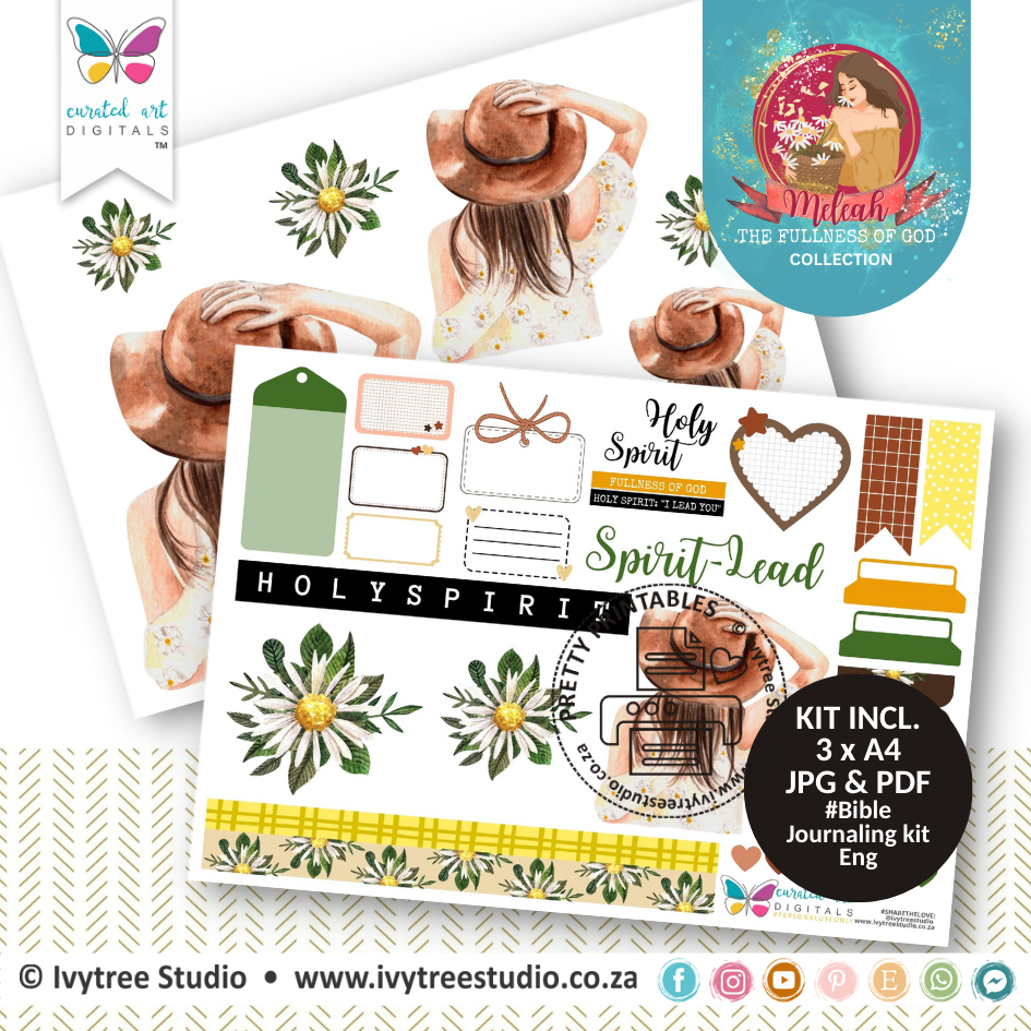 Spirit-Lead - Journaling Kit - Meleah Collection - LillyB Design