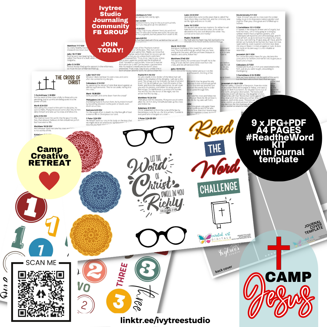 Challenge Kit - Camp Jesus - Gracelilly Retreat 2023