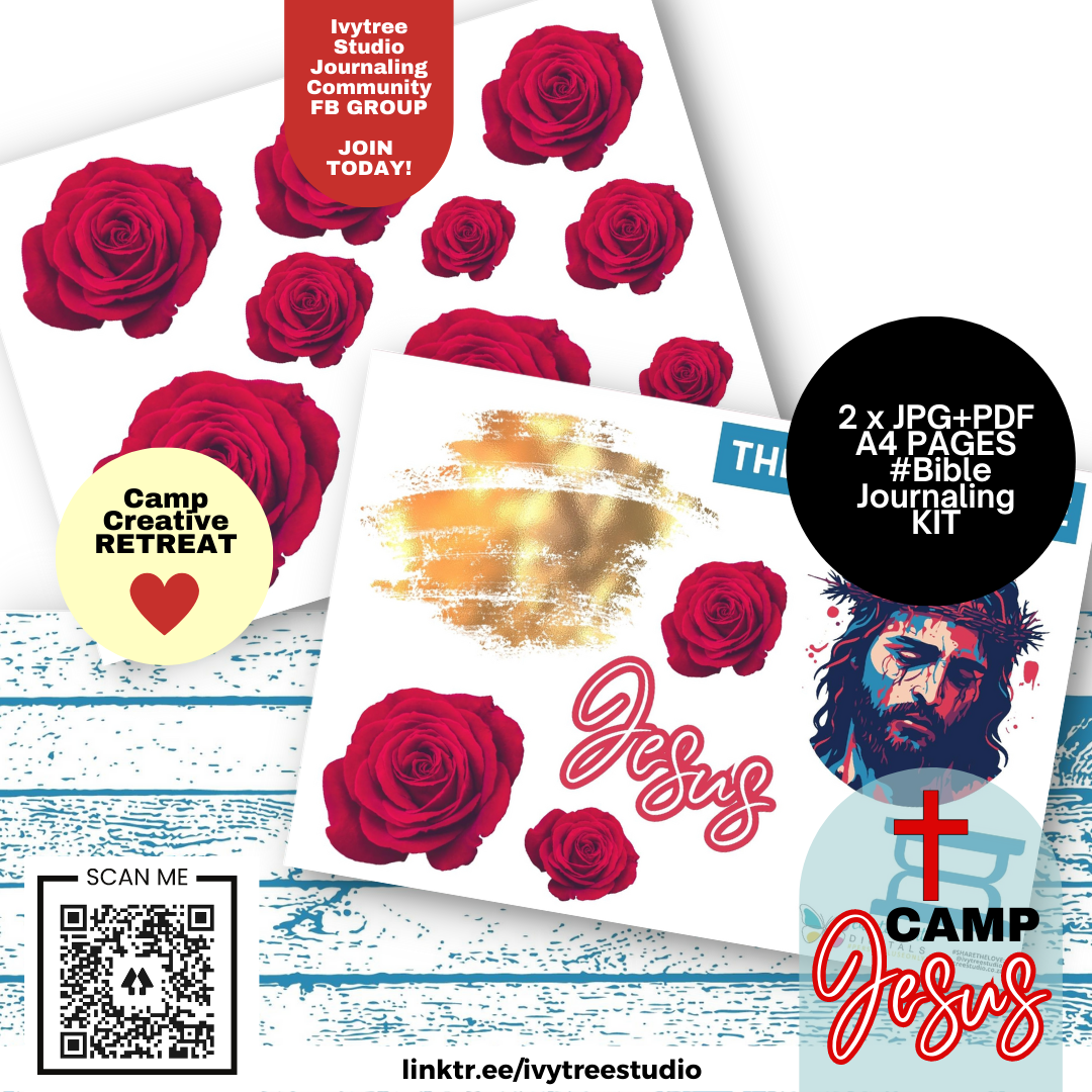 Face of Love - Journaling Kit - Camp Jesus - Gracelilly Retreat 2023