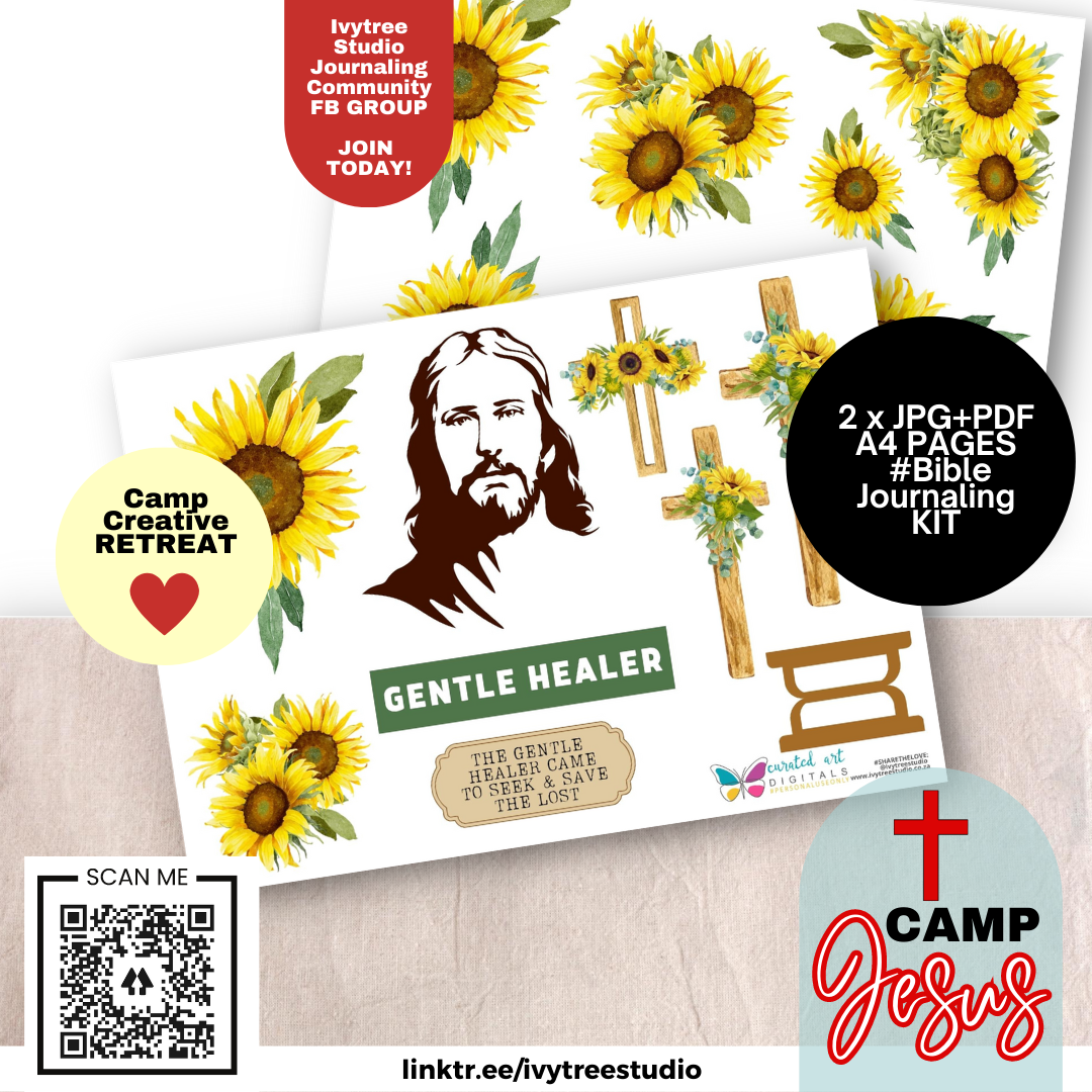 Gentle Healer - Journaling Kit - Camp Jesus - Gracelilly Retreat 2023
