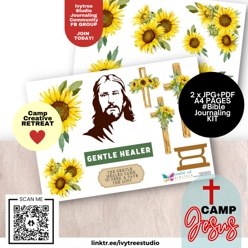 Gentle Healer - Journaling Kit - Camp Jesus - Gracelilly Retreat 2023