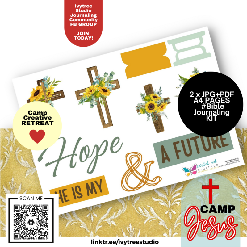 Hope and Future - Journaling Kit - Camp Jesus - Gracelilly Retreat 2023