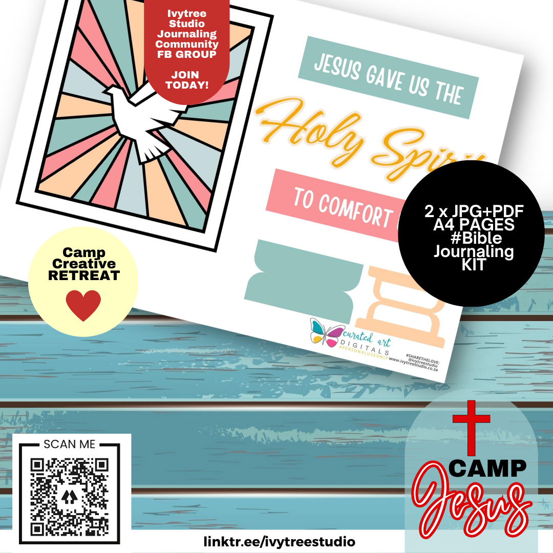 Holy Spirit - Journaling Kit - Camp Jesus - Gracelilly Retreat 2023