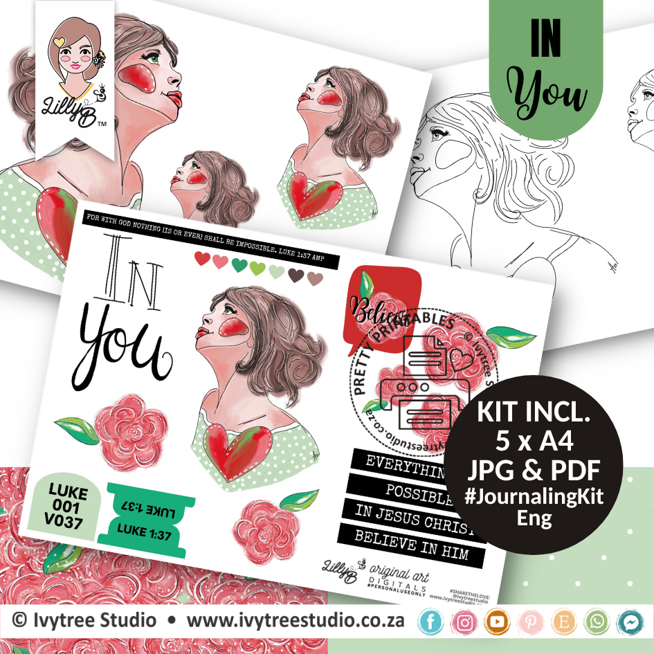 In You - Bible Journaling Kit LillyB Design