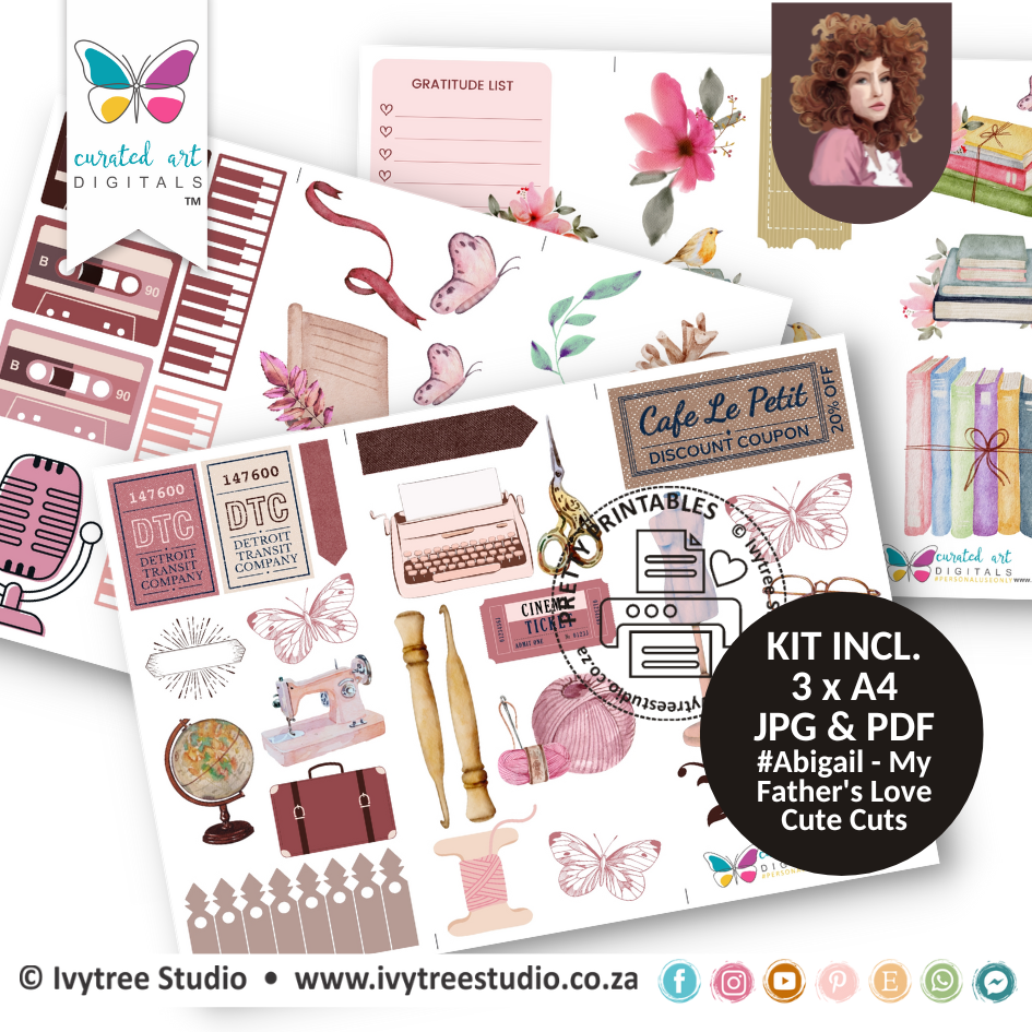 Cute Cuts - Abigail - Father&#39;s Joy - LillyBArtKit