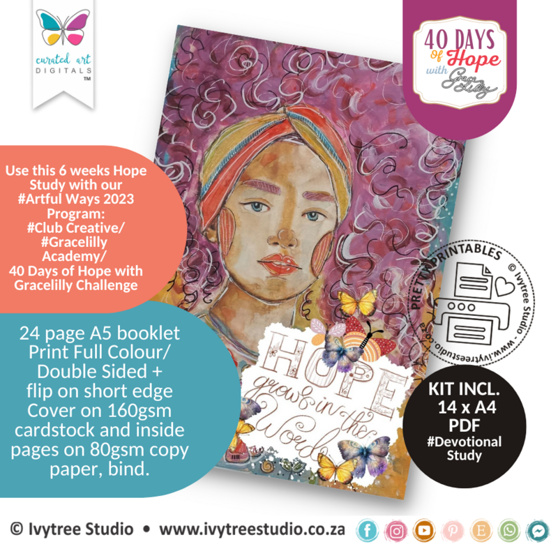 Hope Grows in the Word - Gracelilly Devotional Study for Bible Journaling