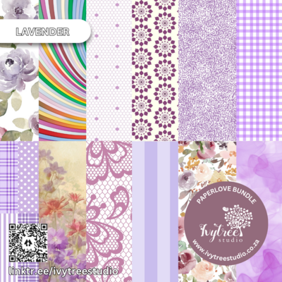 Lavender Paperlove Kit- Expectant Heart Collection