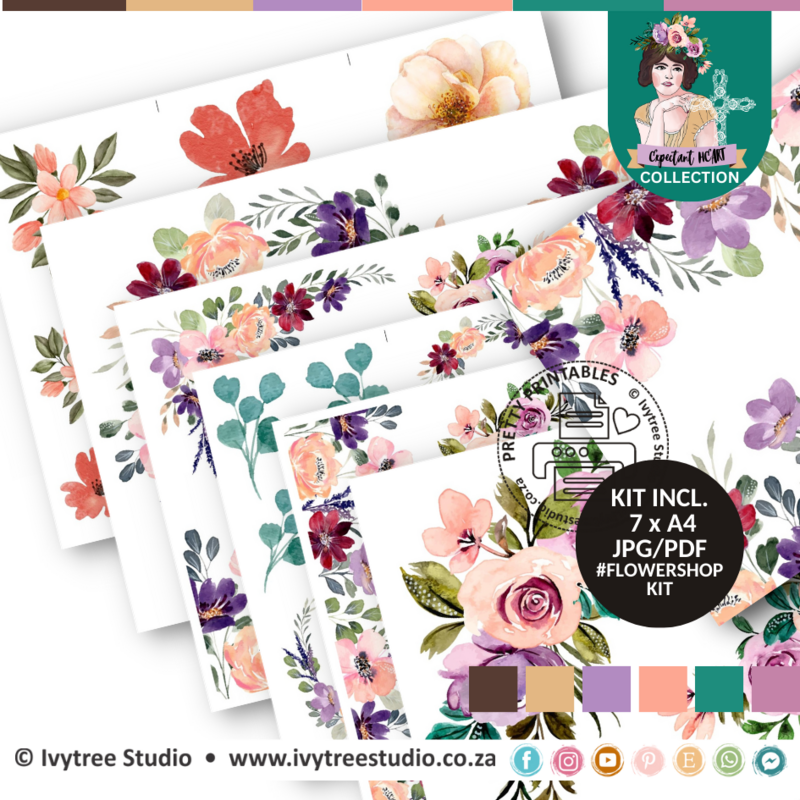 Flowershop - Peaches and Cream - Expectant Heart Collection