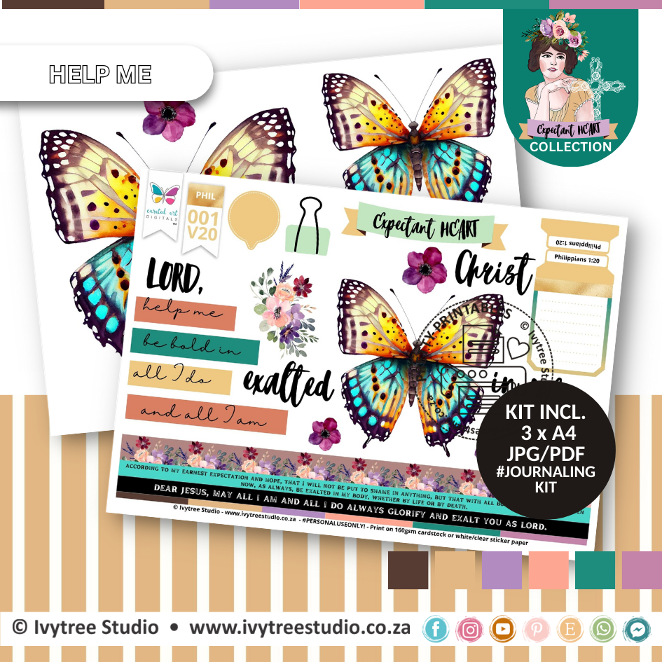 Help Me Journaling Kit - Expectant Heart Collection