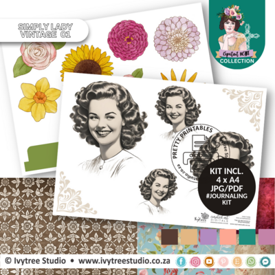 Simply Lady Vintage 01  - Expectant Heart Collection