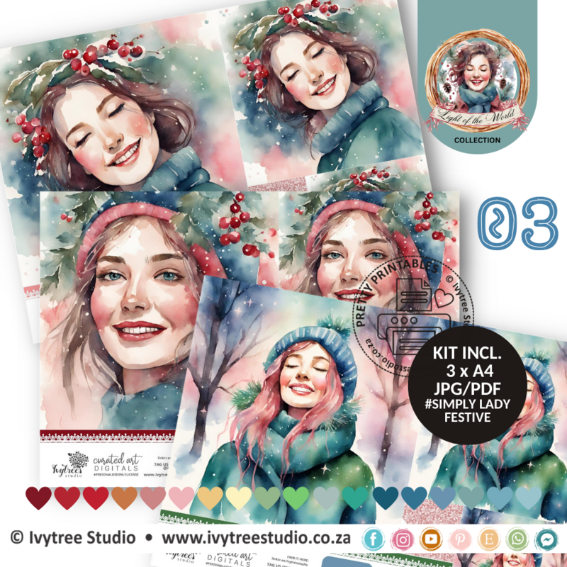 Simply Lady Festive 3 - Light of the World Collection - 3 for the price of 2