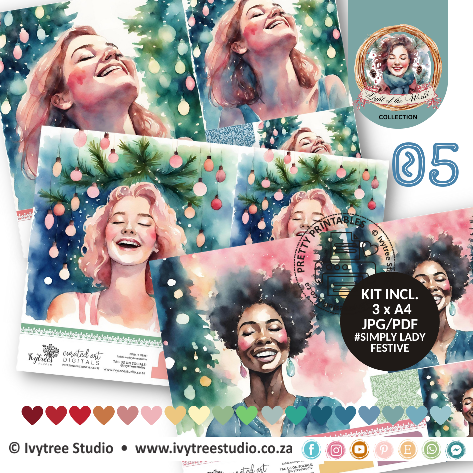Simply Lady Festive 5 - Light of the World Collection - 3 for the price of 2