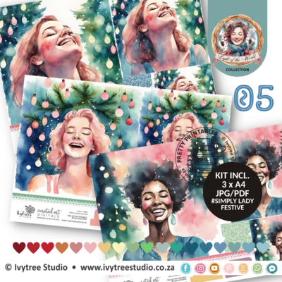 Simply Lady Festive 5 - Light of the World Collection - 3 for the price of 2 Simply Lady Festive 5 - Light of the World Collection - 3 for the price of 2