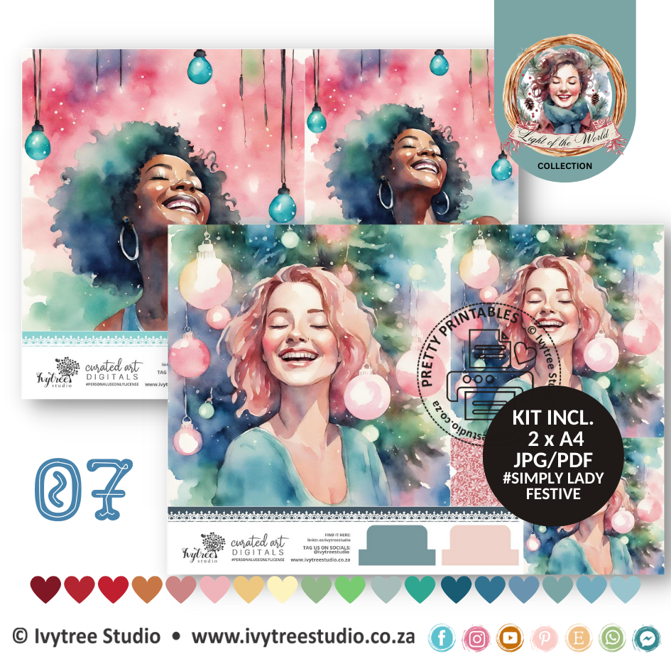 Simply Lady Festive 7 - Light of the World Collection -