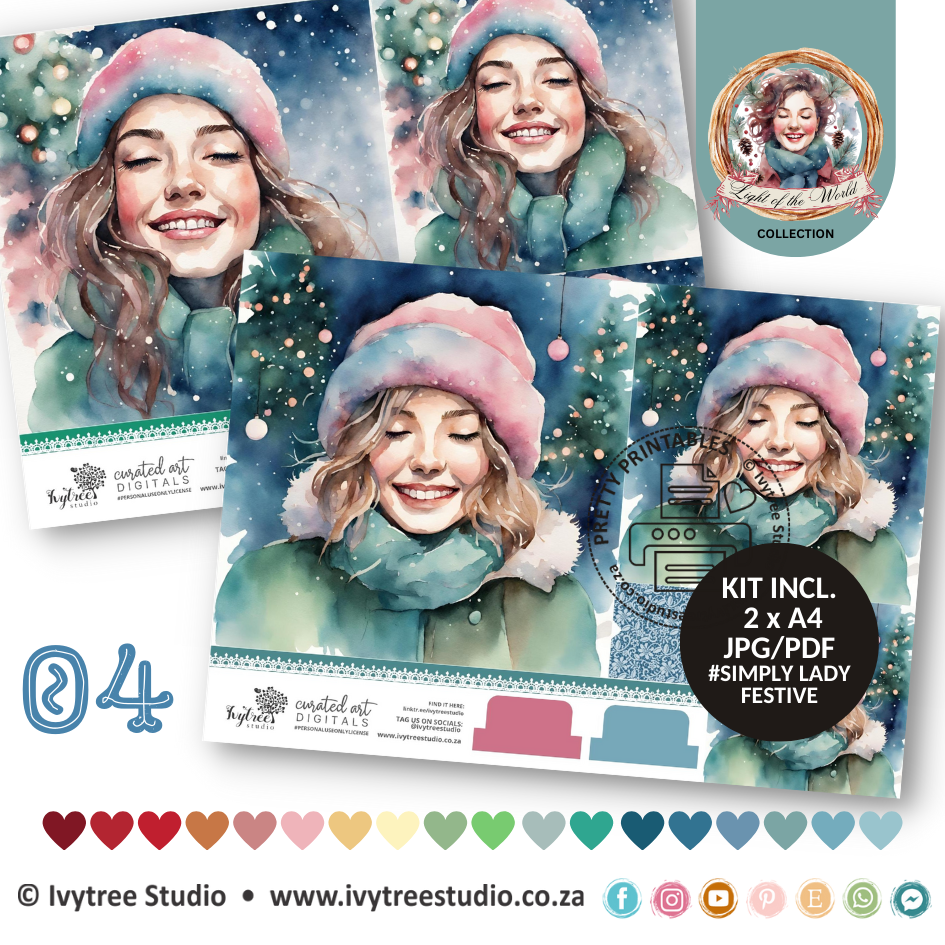 Simply Lady Festive 4 - Light of the World Collection - 3 for the price of two