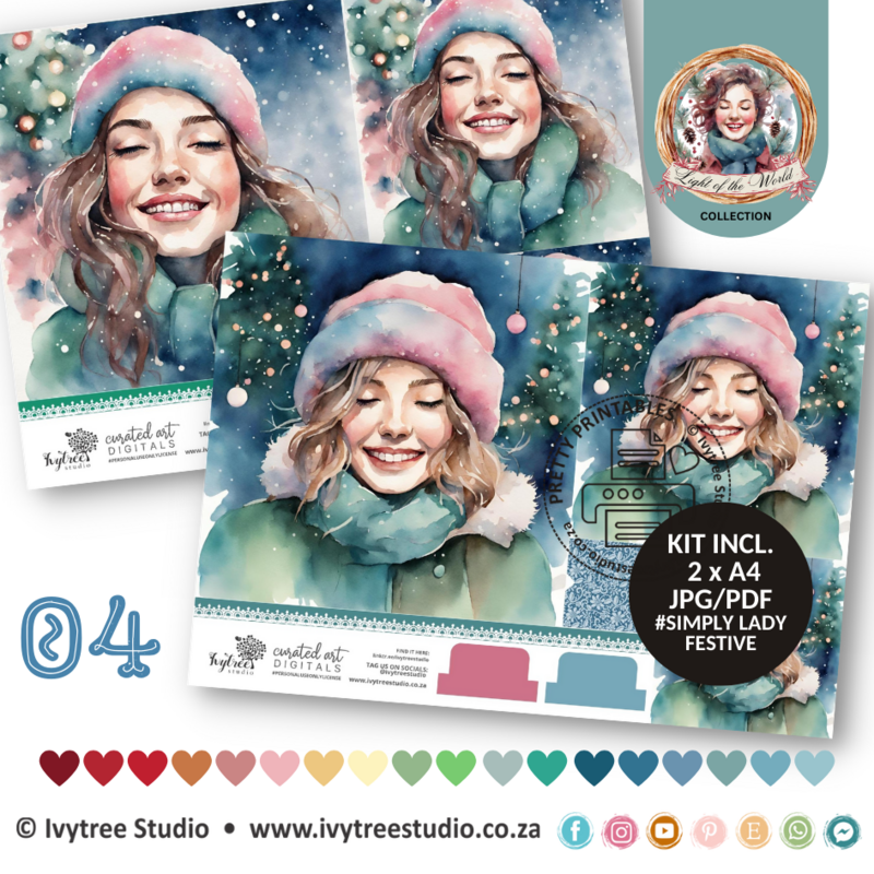 Simply Lady Festive 4 - Light of the World Collection - 3 for the price of two