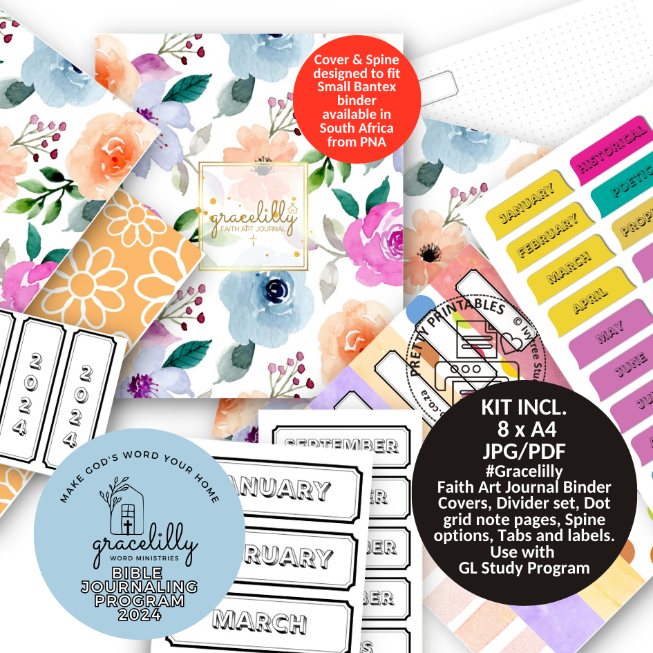 Gracelilly Faith Art Binder Set - New Dreams Collection