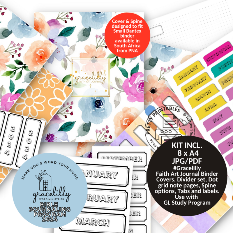 Gracelilly Faith Art Binder Set - New Dreams Collection