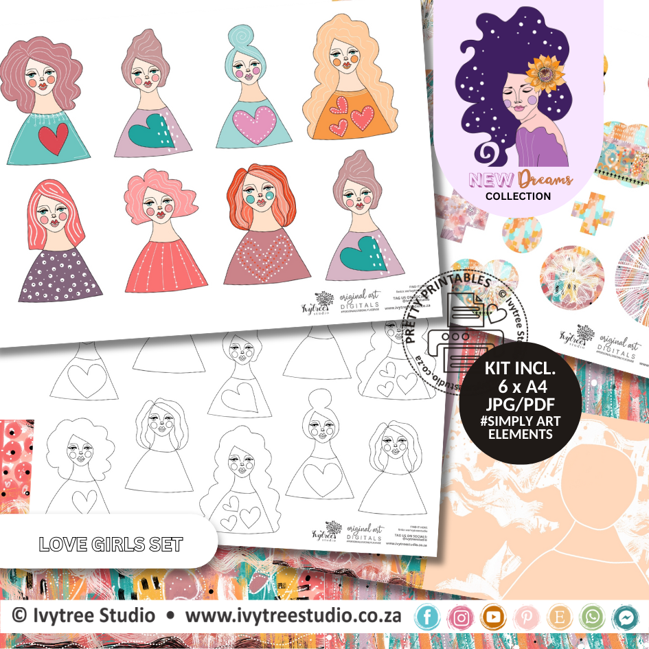 LOVE Girls Kit - Love Ambassador - Gracelilly Prayer Journaling Series - New Dreams Collection