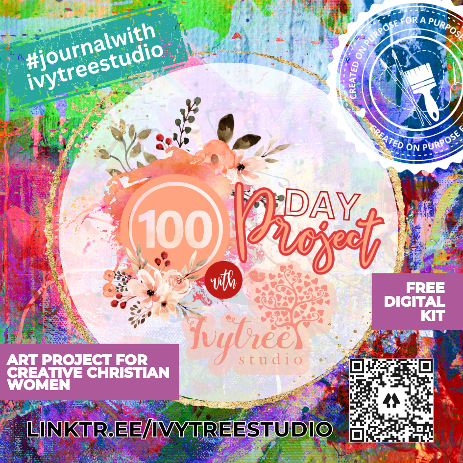 100 Day Project with Ivytree Studio - Prompt &amp; Journal kit