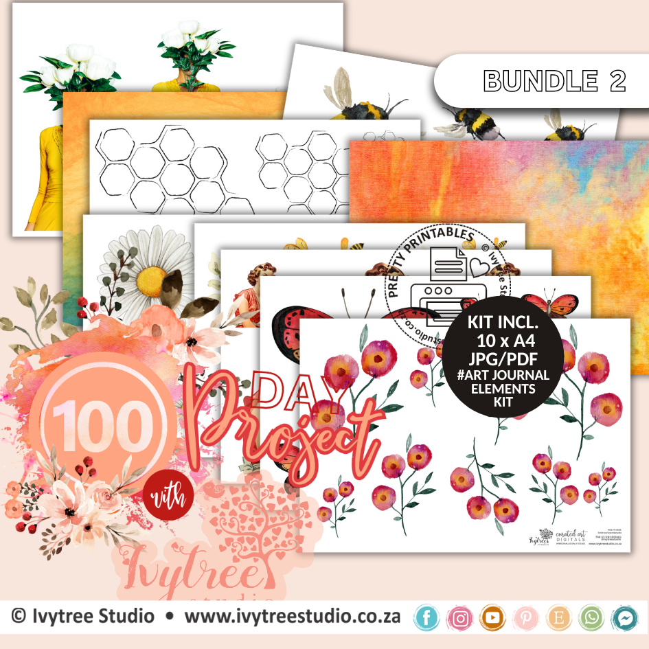 No 2 - Art Journaling Elements Bundle - 100-Day Project