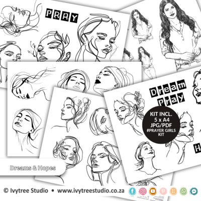 Dreams and Hopes Prayer Girls - Dreams and Hopes Collection