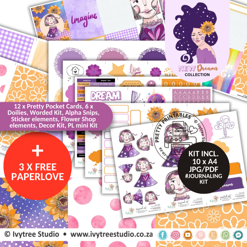 Imagine Journaling Kit - Gracelilly Devotional - New Dreams Collection