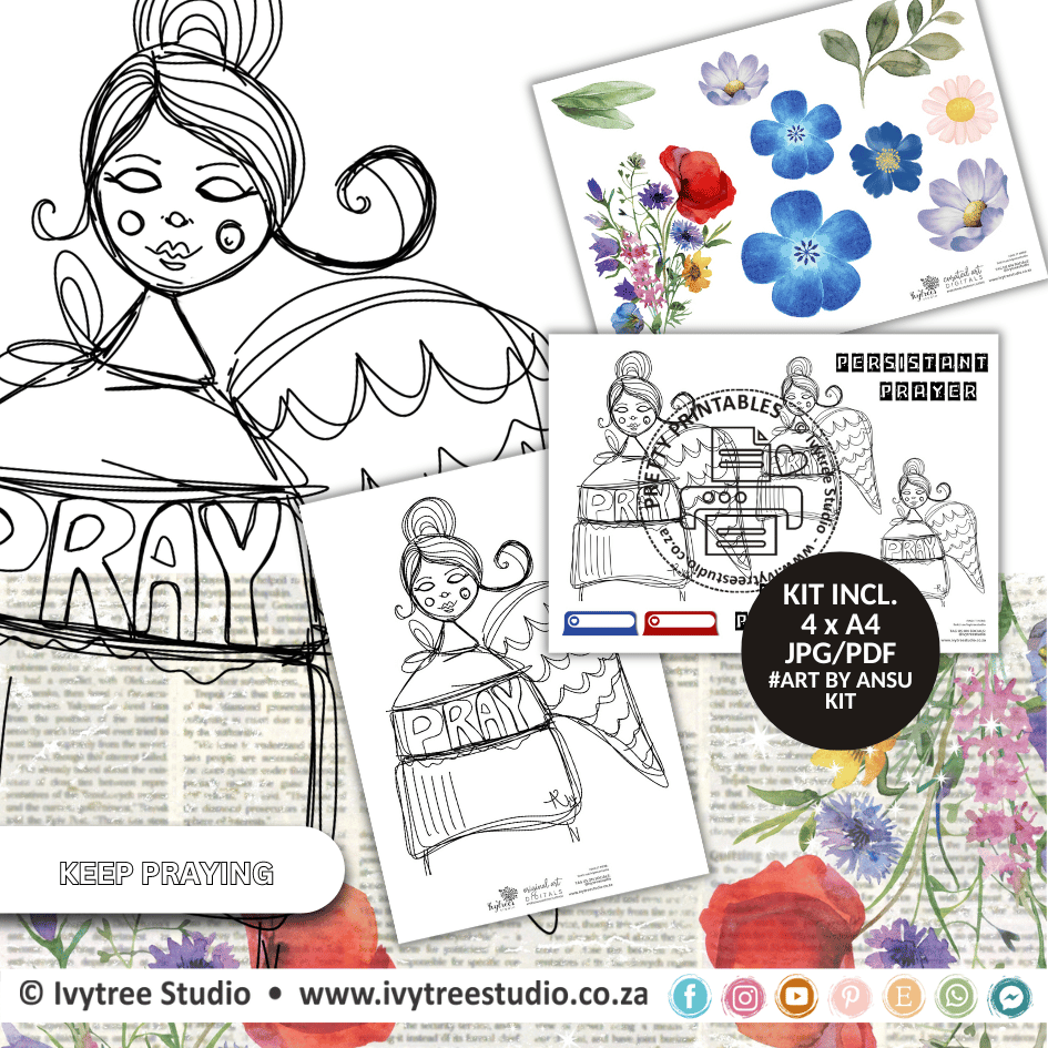 Keep Praying - Journaling Kit - Dreams and Hopes Collection