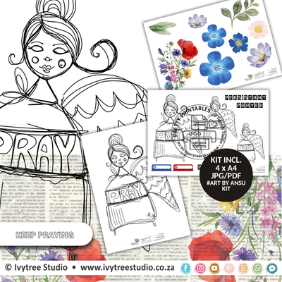 Keep Praying - Journaling Kit - Dreams and Hopes Collection