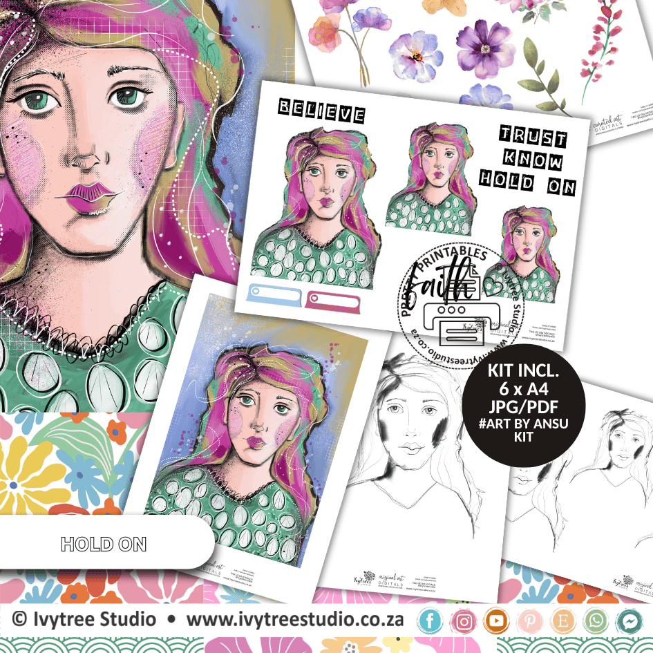 Hold on - Journaling Kit - Dreams and Hopes Collection