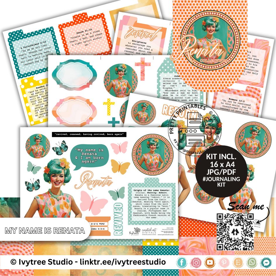My Name is Renata Journaling Kit - Renata Collection