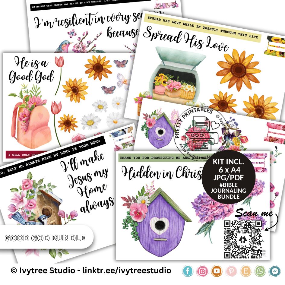 Good God Bible Journaling Kit - Renata Collection