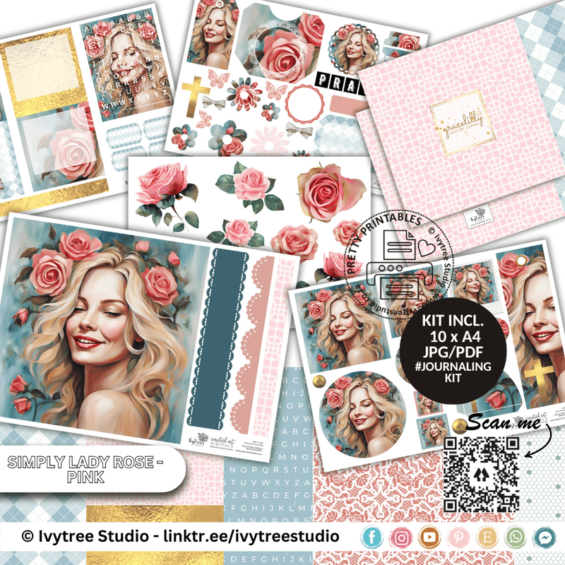 Simply Lady Rose (Pink) - Women of the Bible Collection